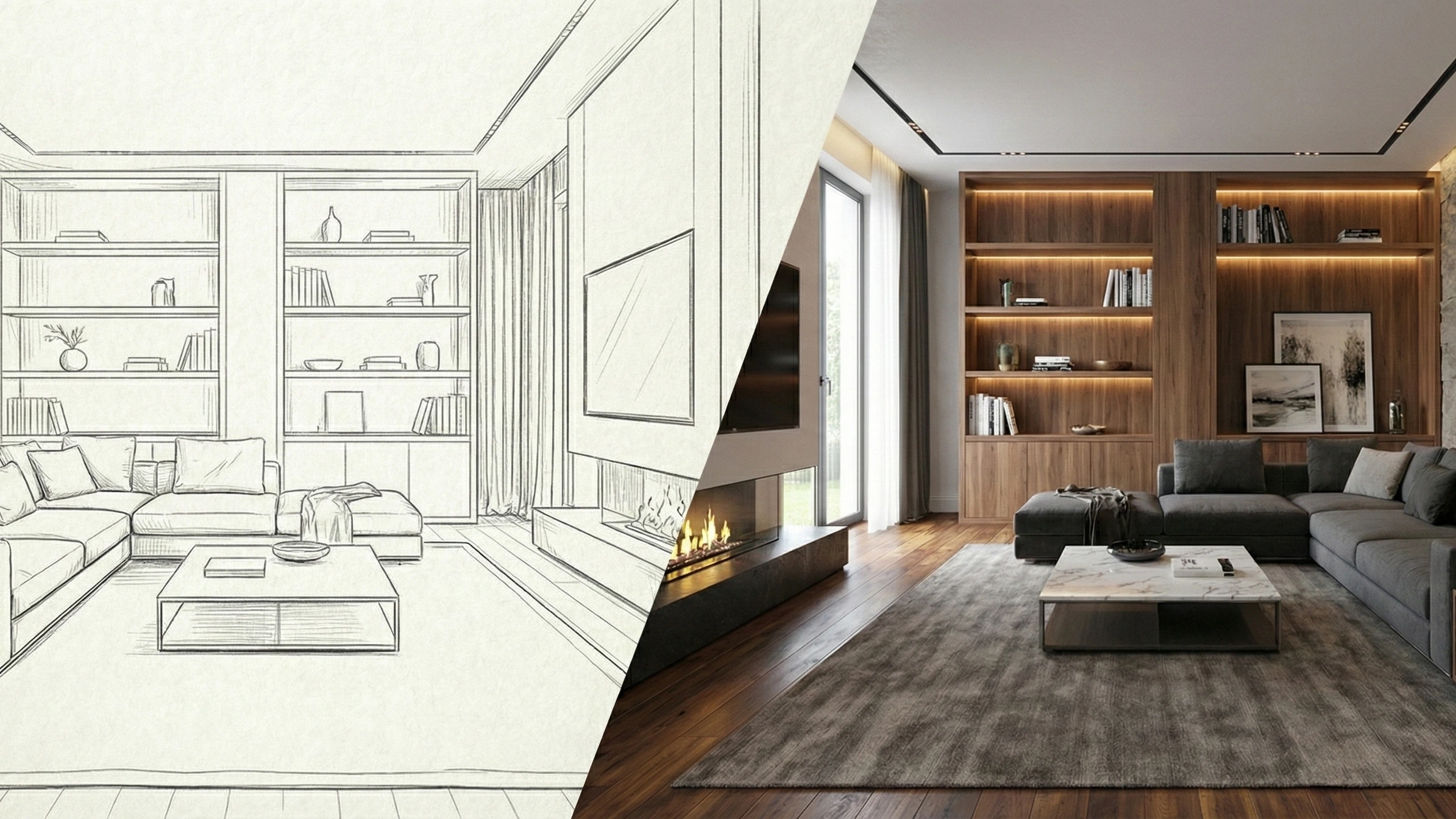 Full Home Interior Design and Renovation